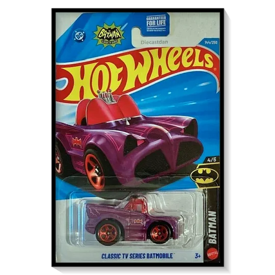 2026 Hot Wheels Mainline Classic TV Series Batmobile #144/#250
