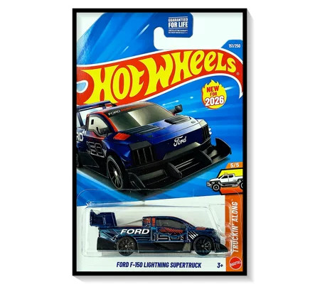 2026 Hot Wheels Mainline Ford F-150 Lightning Supertruck #151/#250