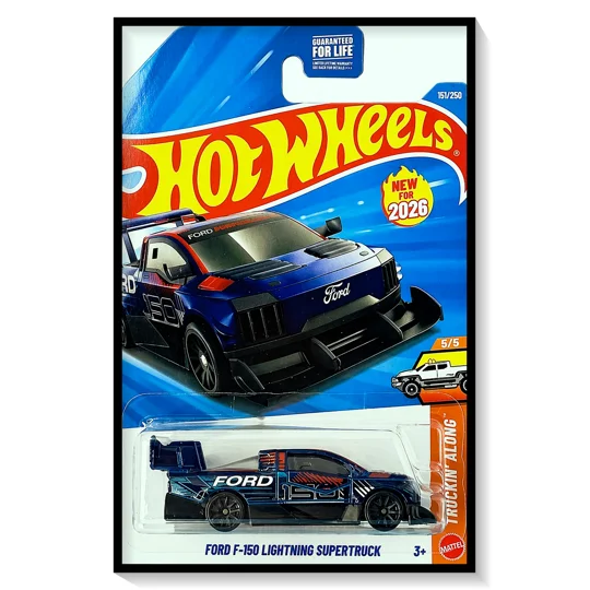 2026 Hot Wheels Mainline Ford F-150 Lightning Supertruck #151/#250