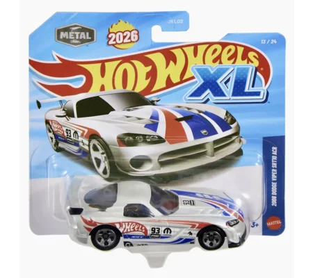 2026 Hot Wheels XL 2008 Dodge Viper SRT10 ACR