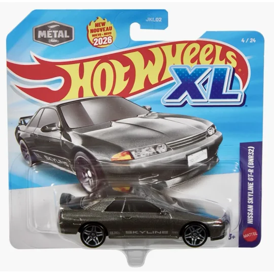 2026 Hot Wheels XL 1990 Nissan Skyline GT-R (BNR32)