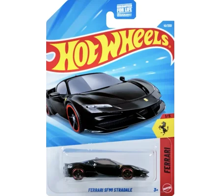 2026 Hot Wheels Mainline Ferrari SF90 Stradale (Black) #41/#250