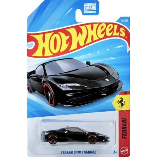 2026 Hot Wheels Mainline Ferrari SF90 Stradale (Black) #41/#250