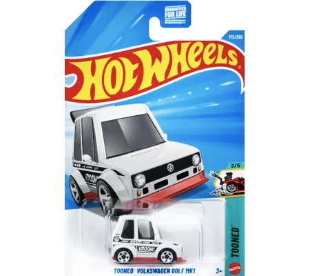 2026 Hot Wheels Mainline Tooned Volkswagen Golf MK1 #172/#250