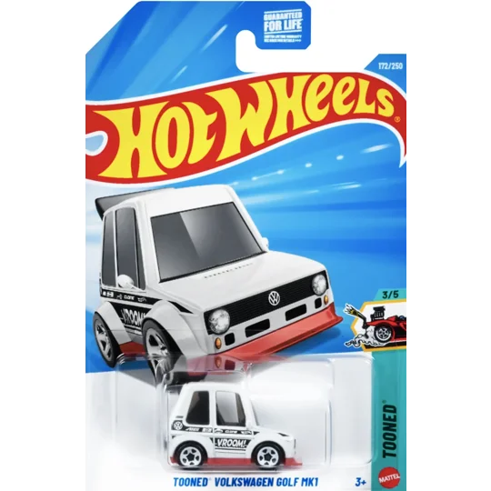 2026 Hot Wheels Mainline Tooned Volkswagen Golf MK1 #172/#250