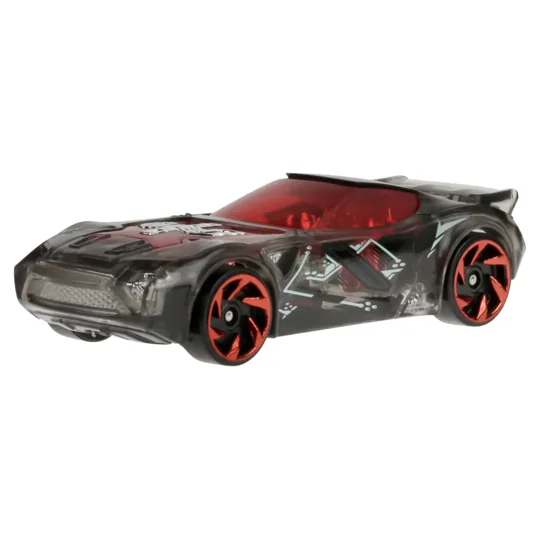 2025 Hot Wheels Mainline Nerve Hammer [Translucent Black & Red] #13/#250