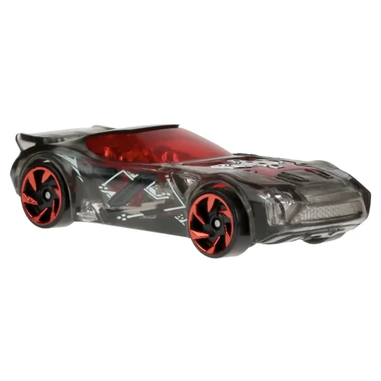 2025 Hot Wheels Mainline Nerve Hammer [Translucent Black & Red] #13/#250