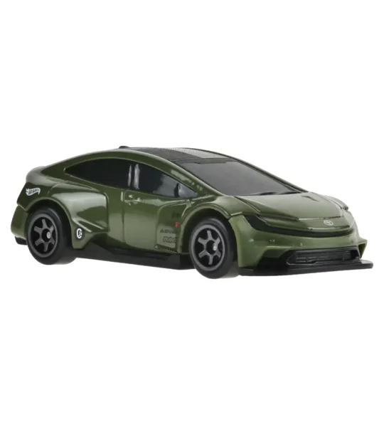 2026 Hot Wheels Mainline Toyota Prius Custom [Olive Green] [No roof box[ #60/#250