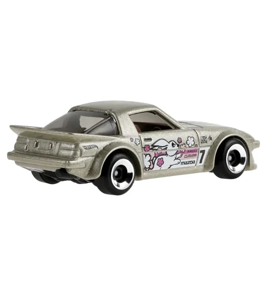 2026 Hot Wheels Mainline Mazda RX-7 [Metal Flake Champagne] #61/#250