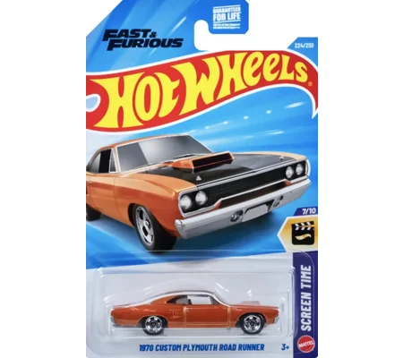 2026 Hot Wheels Mainline 1970 Custom Plymouth Road Runner #224/#250
