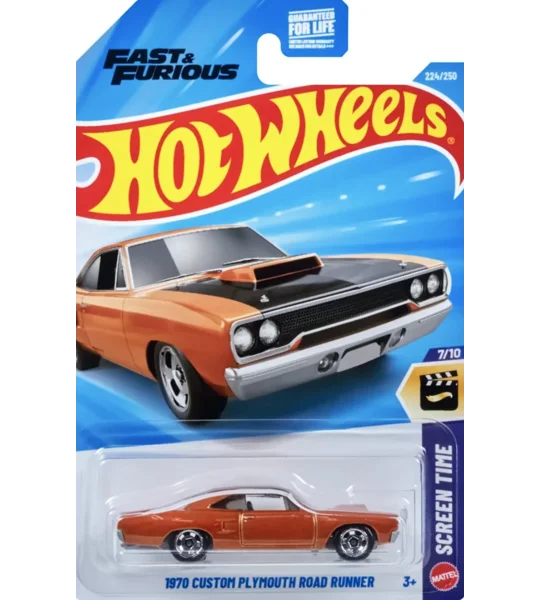 2026 Hot Wheels Mainline 1970 Custom Plymouth Road Runner #224/#250