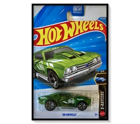 2026 Hot Wheels Mainline '69 Chevelle.[Translucent Green] #53/#250