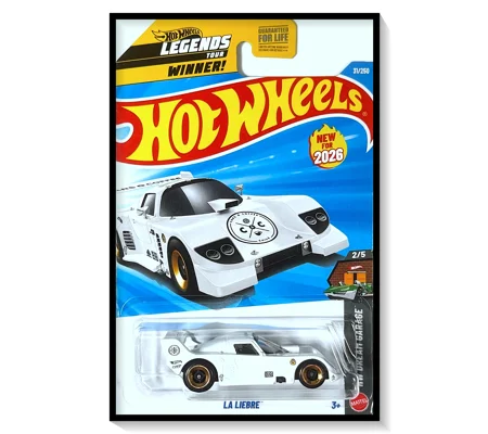 2026 Hot Wheels Mainline La Liebre (White) #31/#250
