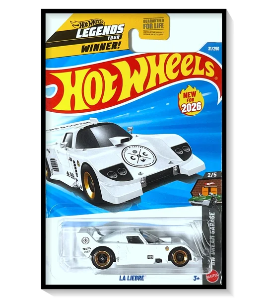 2026 Hot Wheels Mainline La Liebre (White) #31/#250