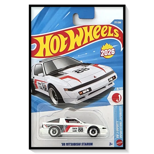 2026 Hot Wheels Mainline '88 Mitsubishi Starion #177/#250