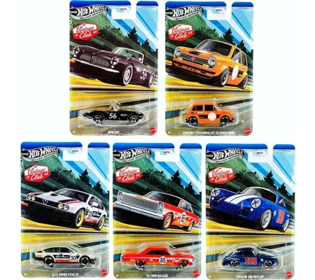 2026 Hot Wheels - Vintage Club '68 Silver Series Set - 1/64 Scale