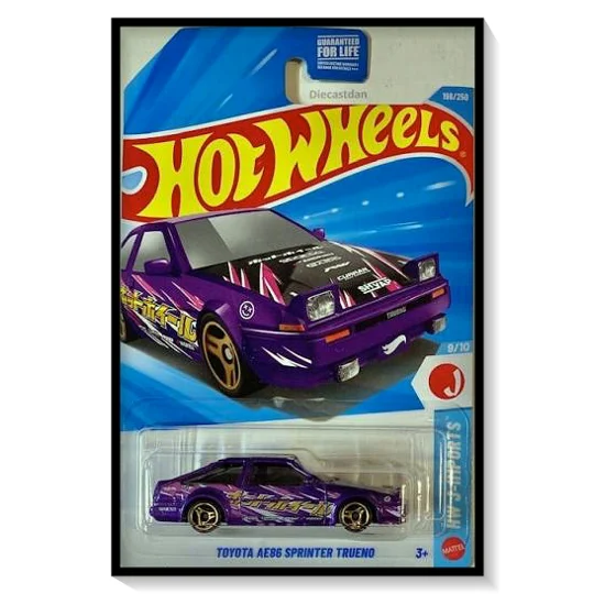 2026 Hot Wheels Mainline Toyota AE86 Sprinter Trueno #198/#250