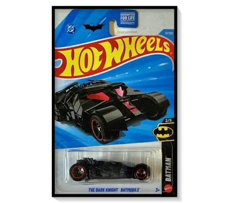2026 Hot Wheels Mainline The Dark Knight Batmobile [Matte Black] #51/#250