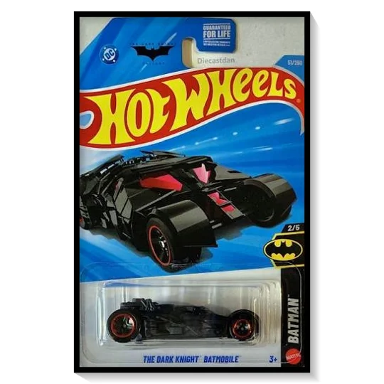 2026 Hot Wheels Mainline The Dark Knight Batmobile [Matte Black] #51/#250