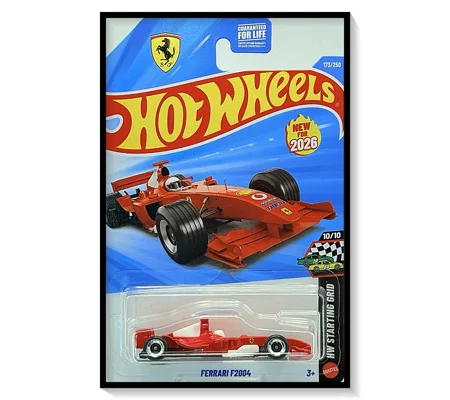 2026 Hot Wheels Mainline Ferrari F2004 #173/#250