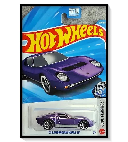 2026 Hot Wheels Mainline '71 Lamborghini Miura SV #227/#250