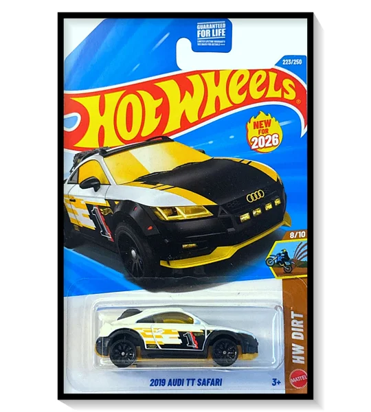 2026 Hot Wheels Mainline 2019 Audi TT Safari #223/#250