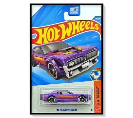 2026 Hot Wheels Mainline '68 Mercury Cougar #231/#250