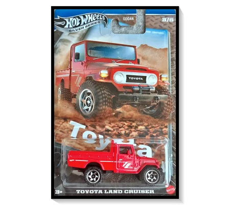 2025 Hot Wheels Silver Series Toyota Trucks - Toyota Land Cruiser #3/#5