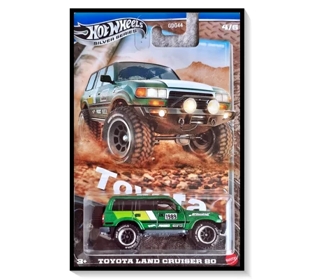 2025 Hot Wheels Silver Series Toyota Trucks - Toyota Land Cruiser 80 #4/#5