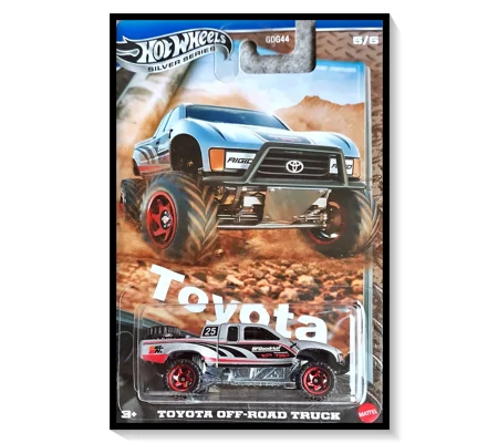 2025 Hot Wheels Silver Series Toyota Trucks - Toyota Off-Road Truck #5/#5