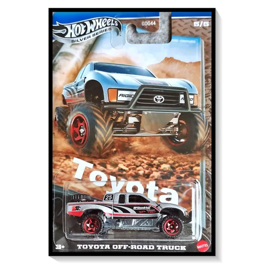 2025 Hot Wheels Silver Series Toyota Trucks - Toyota Off-Road Truck #5/#5