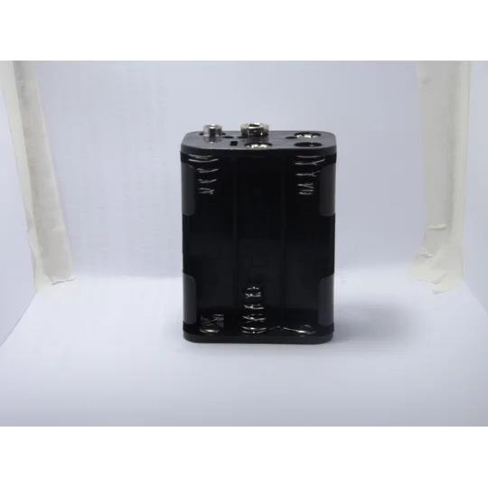 Battery box 6 way 6 by AA 9 volt