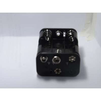 Battery box 6 way 6 by AA 9 volt