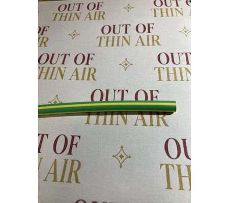 Heat Shrink Tubing Green / Yellow