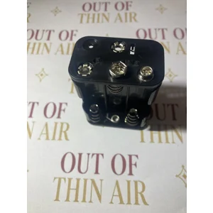 Battery box 6 way 6 by AA 9 volt