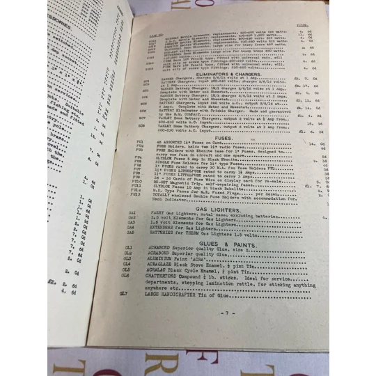 V E S Trade Catalog May 1948