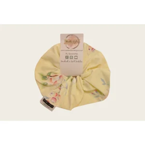 XL Scrunchie - Yellow Floral LIMITED EDITION