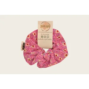 XL Scrunchie - Pink Ditzy LIMITED EDITION