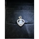 1.3Ct Solitaire Heart Shaped Pendant