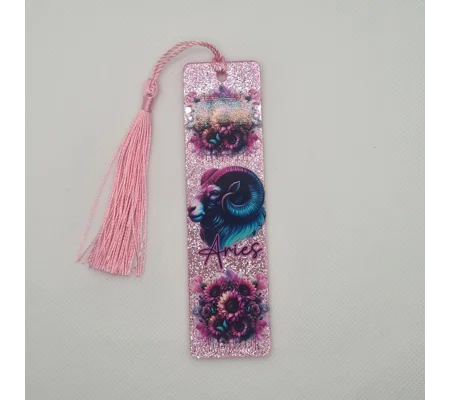 Aries Star Sign Bookmark