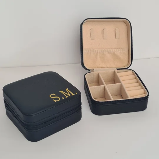 Personalised Portable Jewellery Boxes