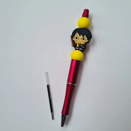 Black Ink Beaded Pen Refills