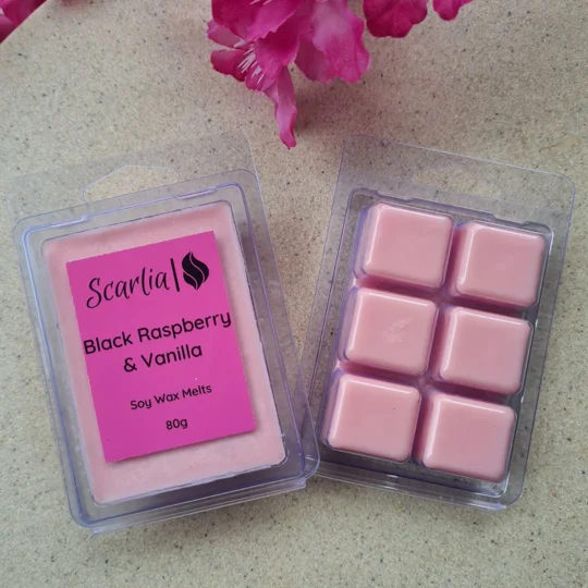 Black Raspberry and Vanilla Soy Wax Melts