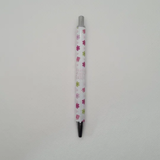 Books and Coffee Metal Pen