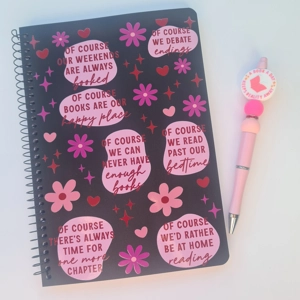 Bookworm Notebook and Pen Bundle