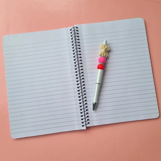 Bows and Drinks Notebook and Pen Bundle