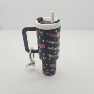 Bruh We Out Mini Tumbler Keychain