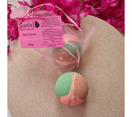 Bubblegum Bath Bomb 140g