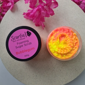 Bubblegum Foaming Sugar Scrub 200g