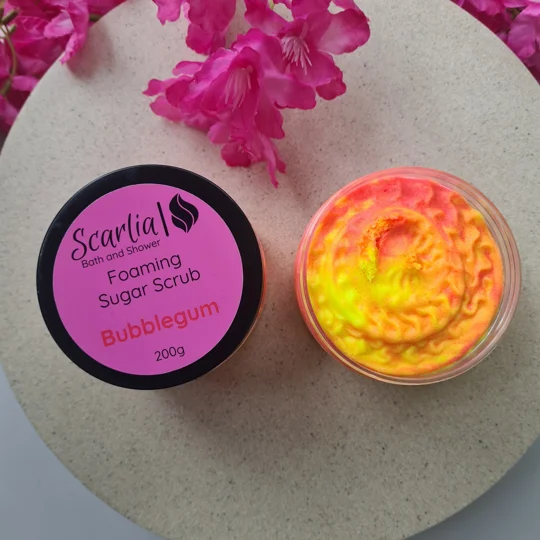 Bubblegum Foaming Sugar Scrub 200g